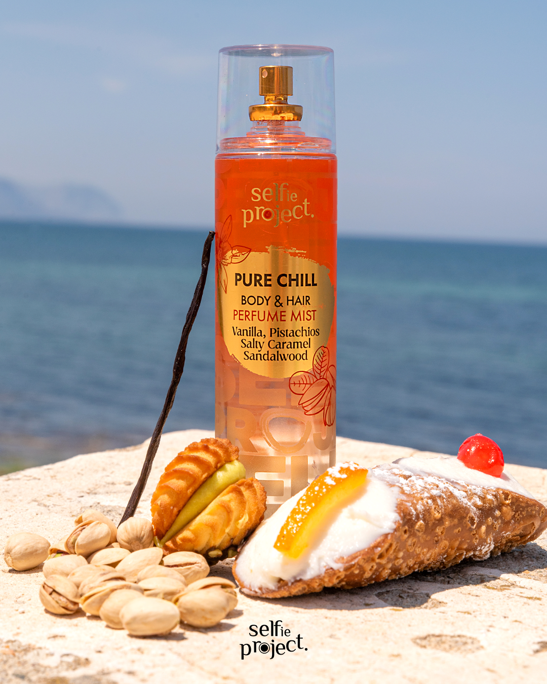 Selfie Project Pure Chill Body & Hair Perfume Mist Calming & Refreshing Fragrance Mist (235 ml)