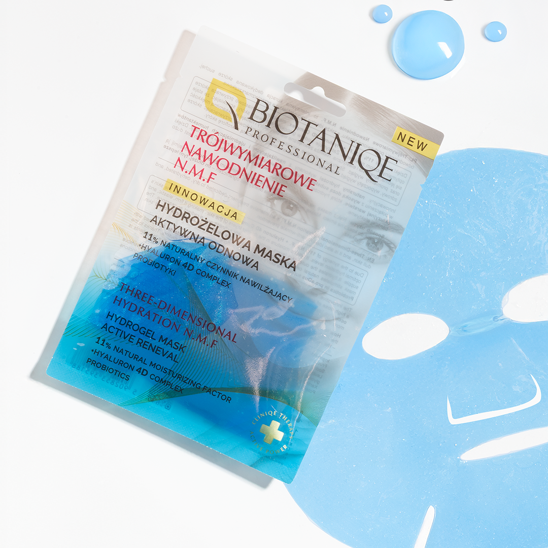 Biotaniqe Hydrogel Mask Collagen Glow Activator Glass Skin Radiance Mask (1 Pc)