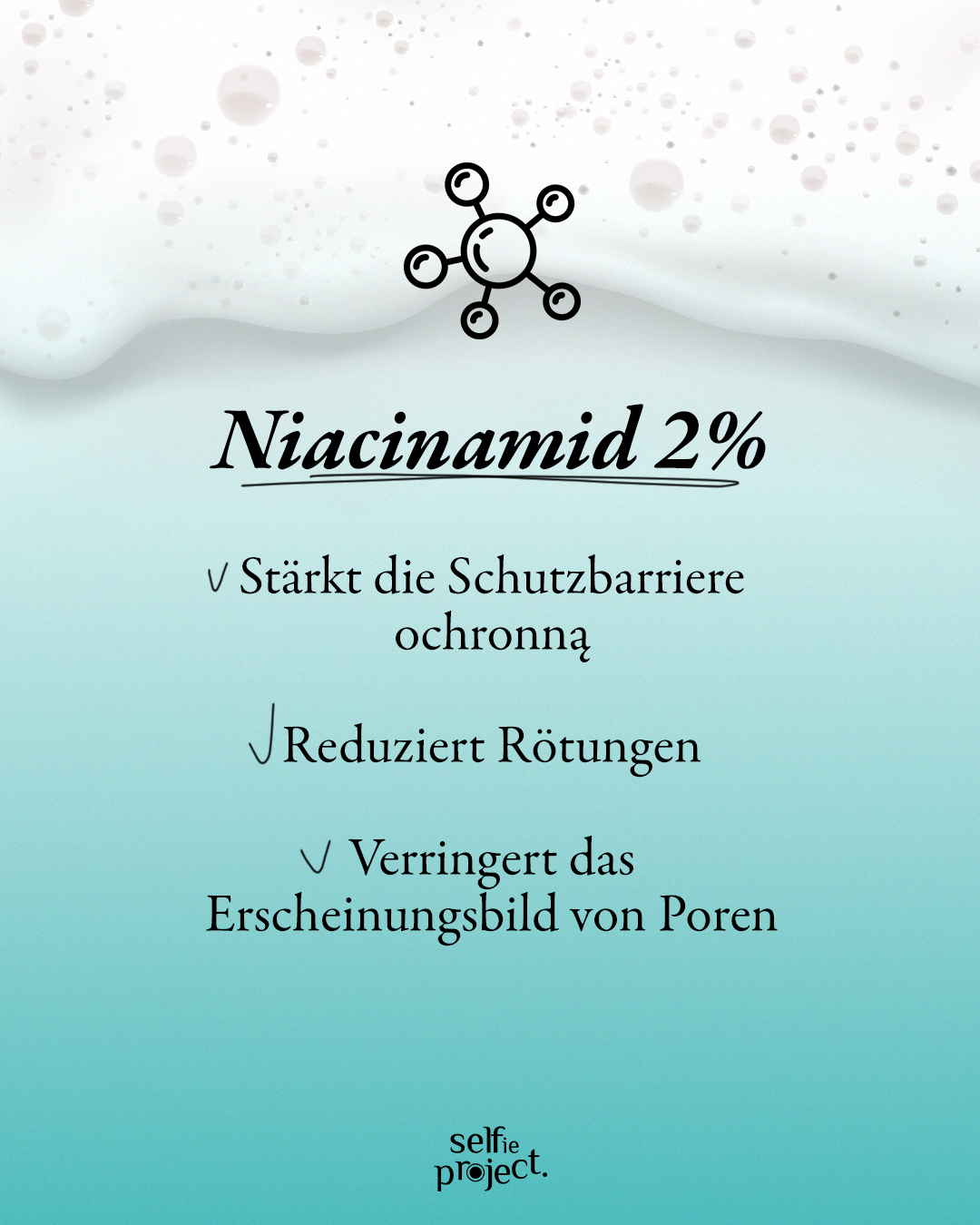 Selfie Project Acne Aid Cream Mousse 3in1 100 ml Hydrating & Clarifying Acne Treatment Foam