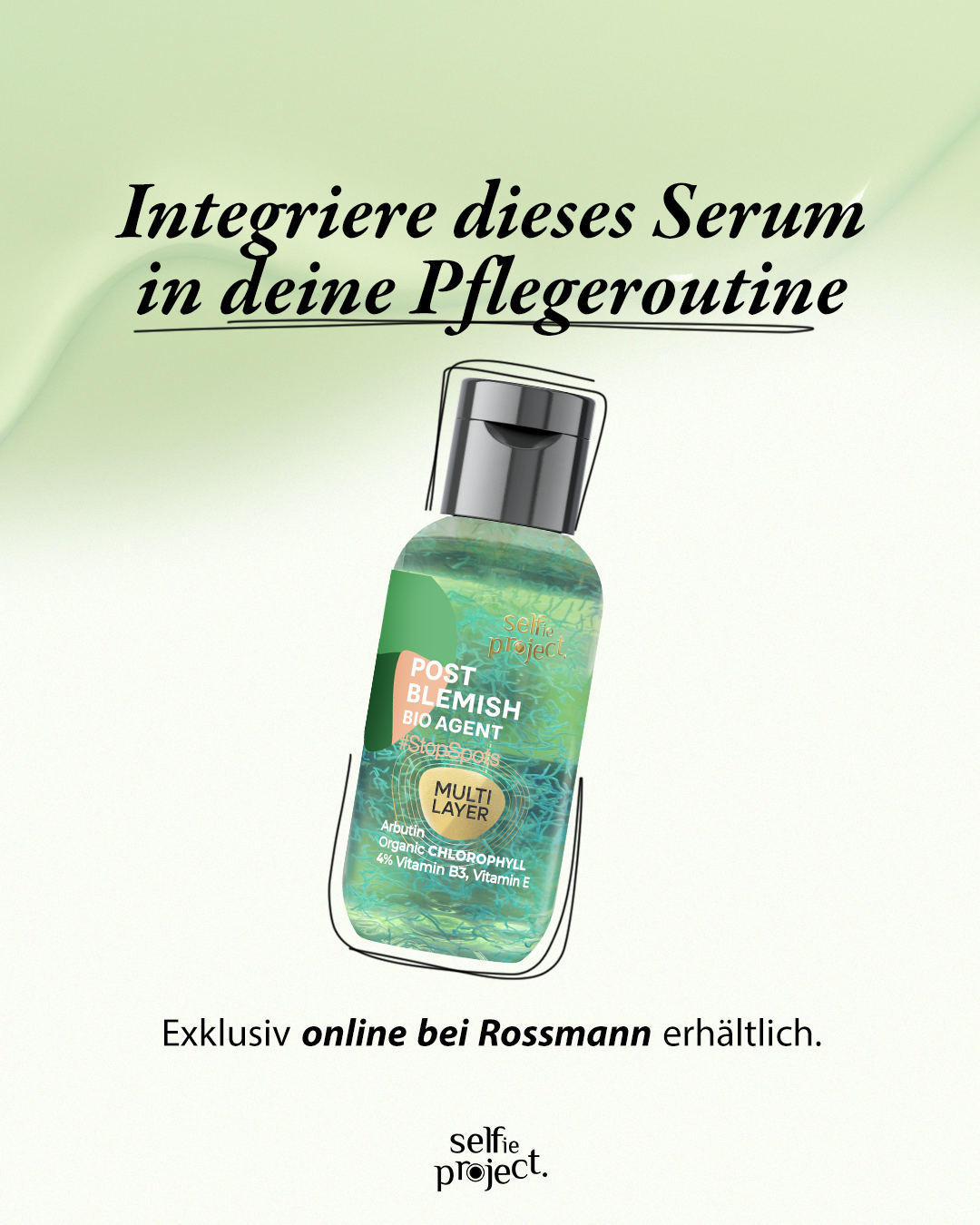 Selfie Project Post Blemish BioAgent 30ml Acne Spot & Blemish Correcting Serum