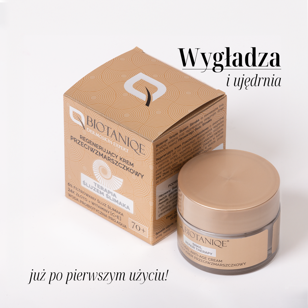 Biotaniqe 70+ Snail Global Anti-Age Cream Day & Night Premium Anti-Aging Moisturizer