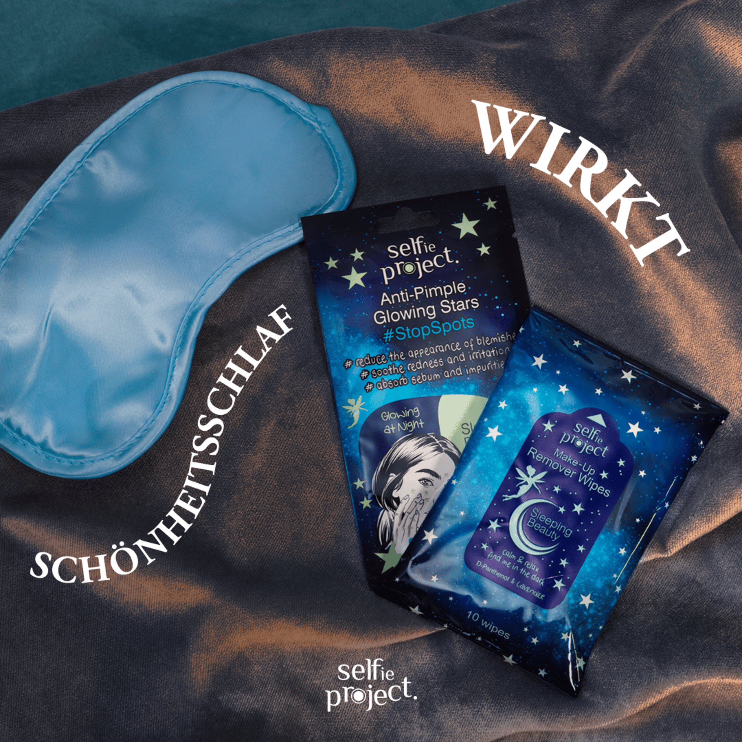 Selfie Project Anti-Pimple Stars GlowIn The Dark Acne Blemish Patches