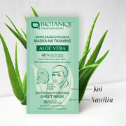 Biotaniqe Aloe Vera Smoothing Sheet Mask Hydrating & Soothing Skincare