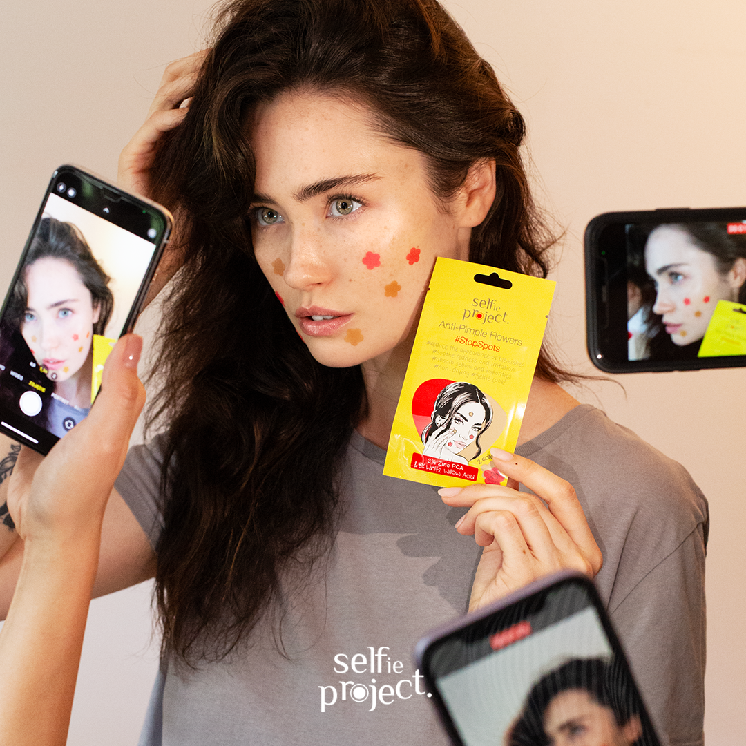 Selfie Project, Stop Spots, Anti-Pimple Flowers, 20 szt