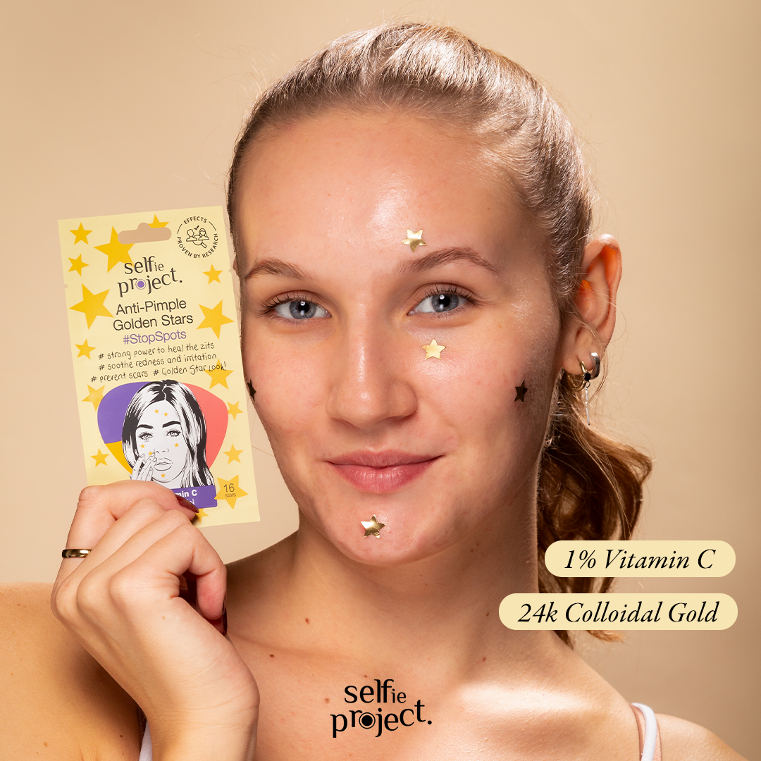 Selfie Project Anti-Pimple Golden Stars