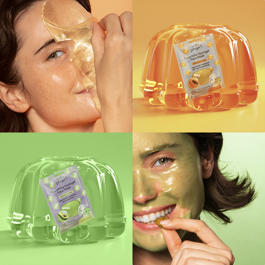 Selfie Project Avokado Nourishing Hydrogel Face Mask Deep Skin Nutrition & Hydration