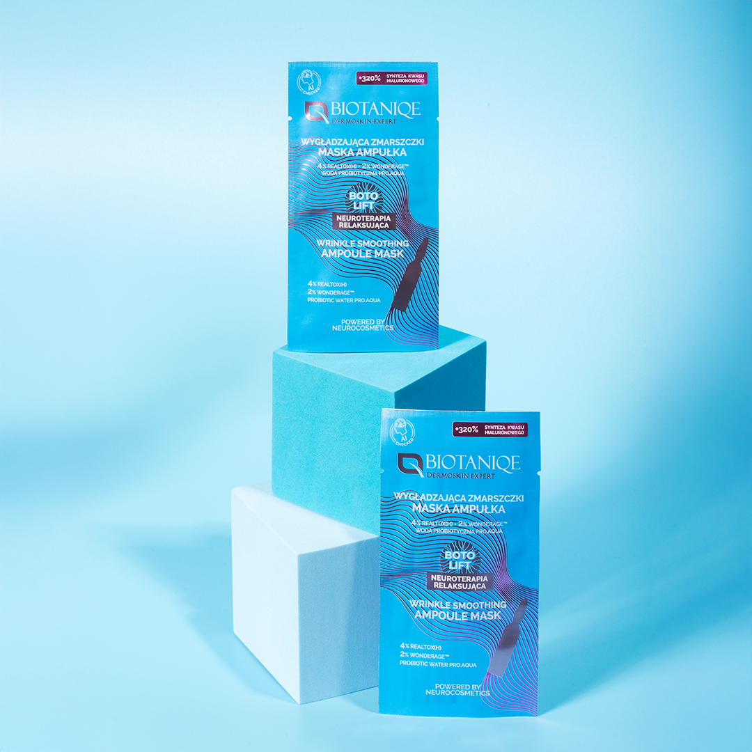 Biotaniqe, Boto - Lift, relaxing, wrinkle smoothing ampoule mask
