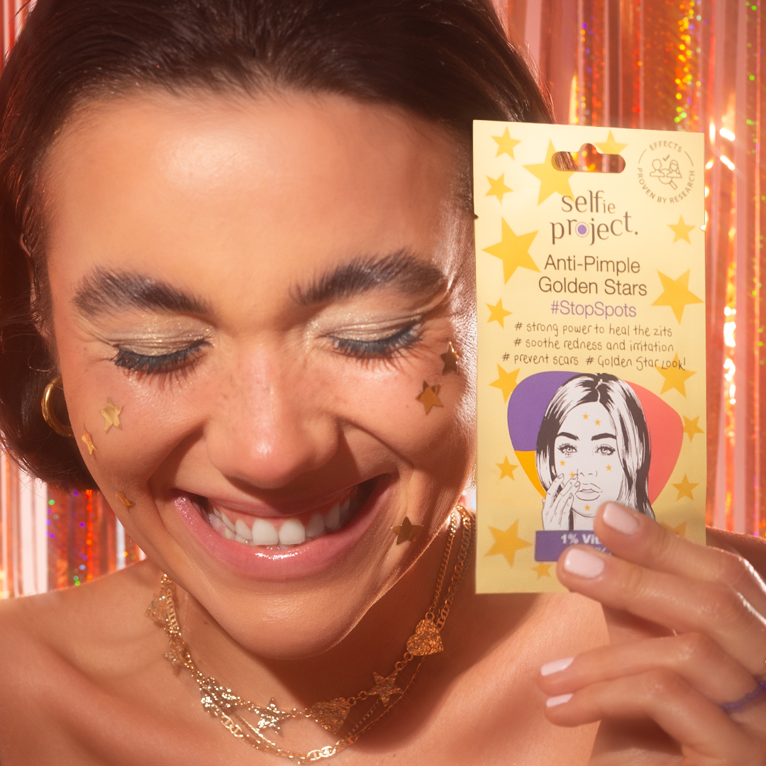 Selfie Project Anti-Pimple Golden Stars