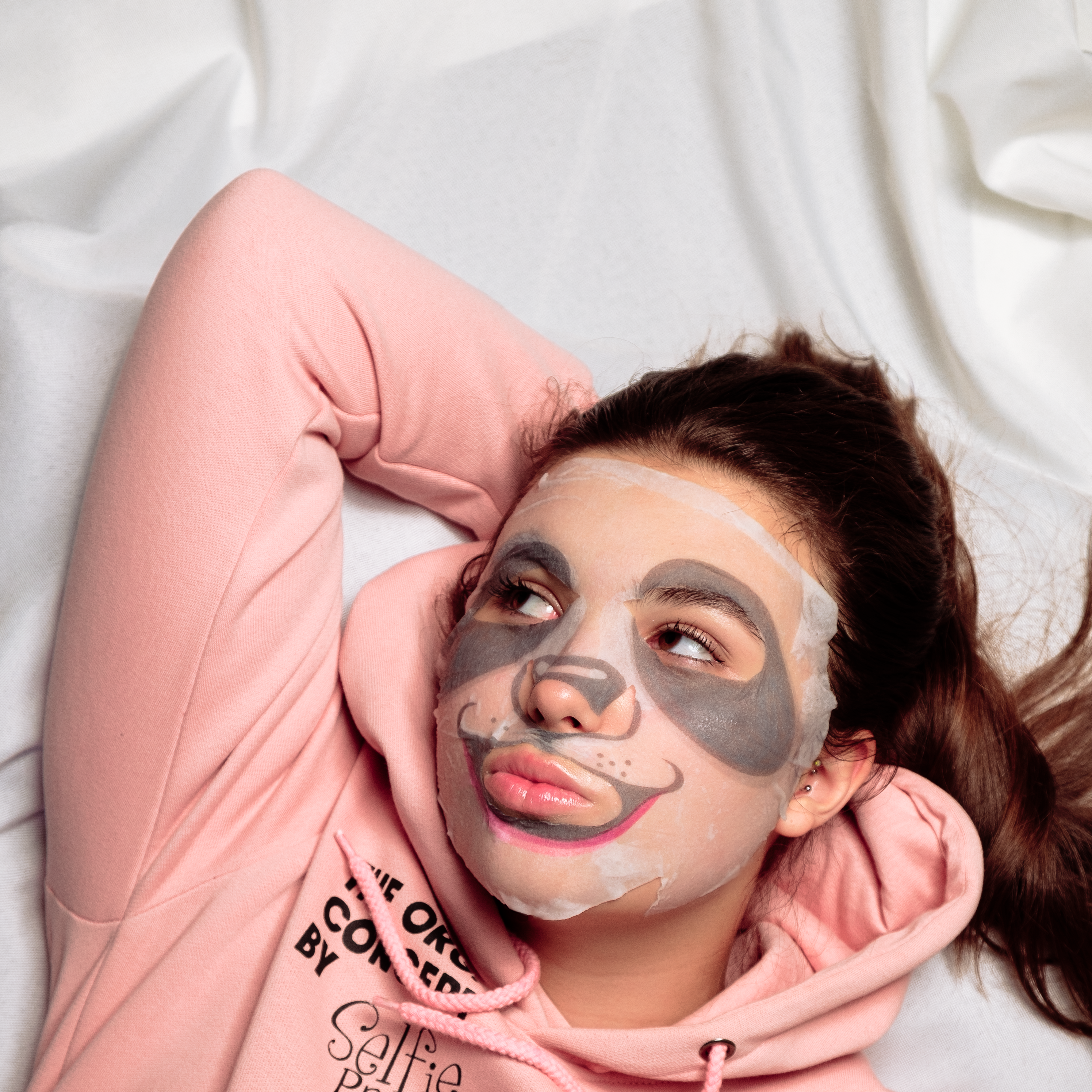 سلفي بروجيكت Animal Mask BravePanda قناع ورقي منظّف لتنقية عميقة للمسام