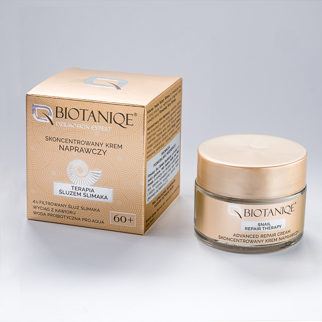Biotaniqe 60+ Snail Advanced Repair Cream Deep Regeneration Day & Night Moisturizer
