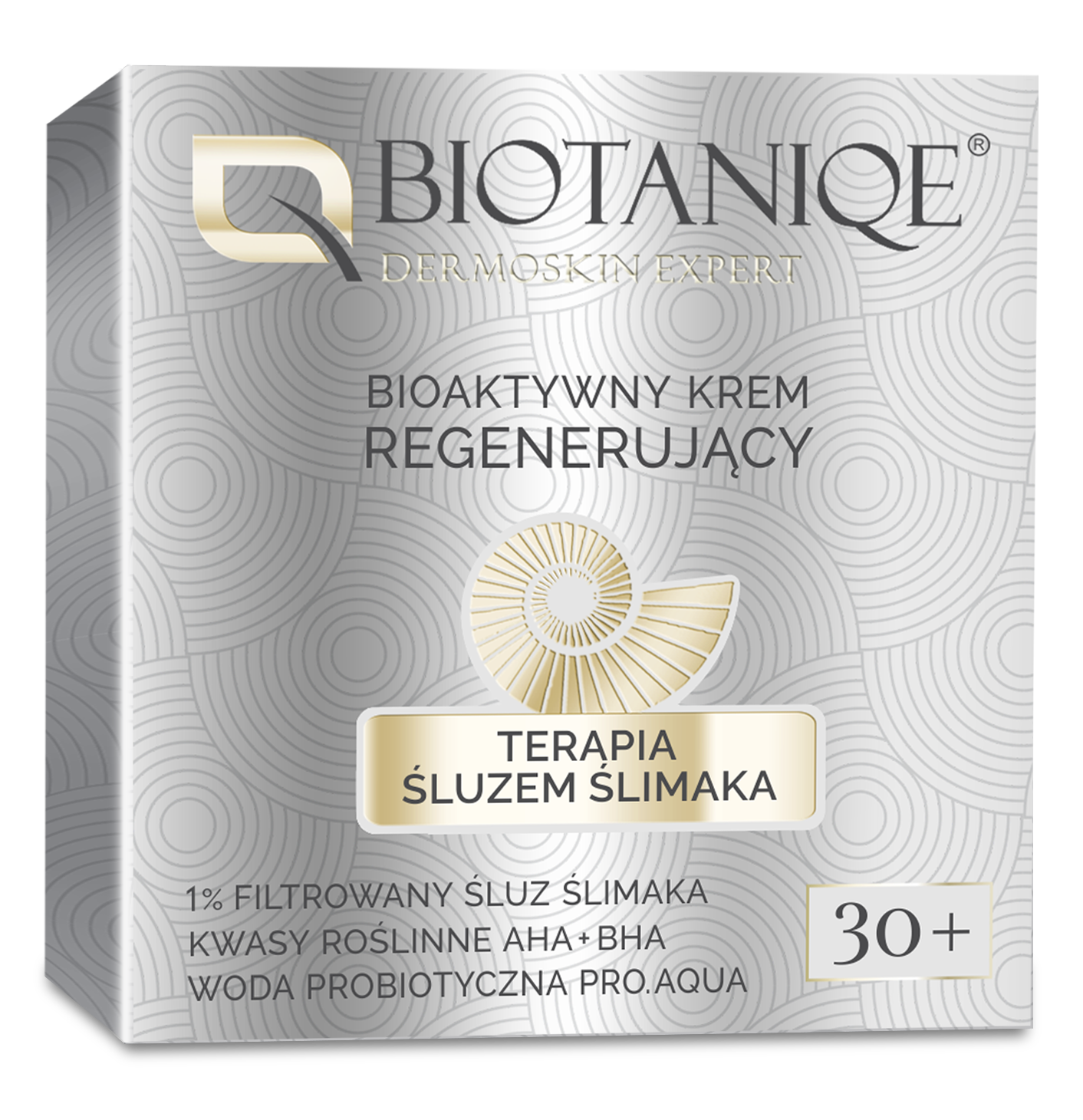 بيوتانيك 30+ كريم الحلزون الحيوي المُجدد – مرطب إصلاحي نهاري وليلي (50 مل)