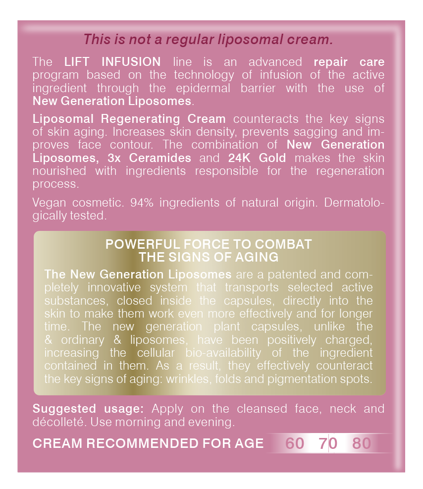 Biotaniqe Lift Infusion, Liposomal Regenerating Cream, 70 +