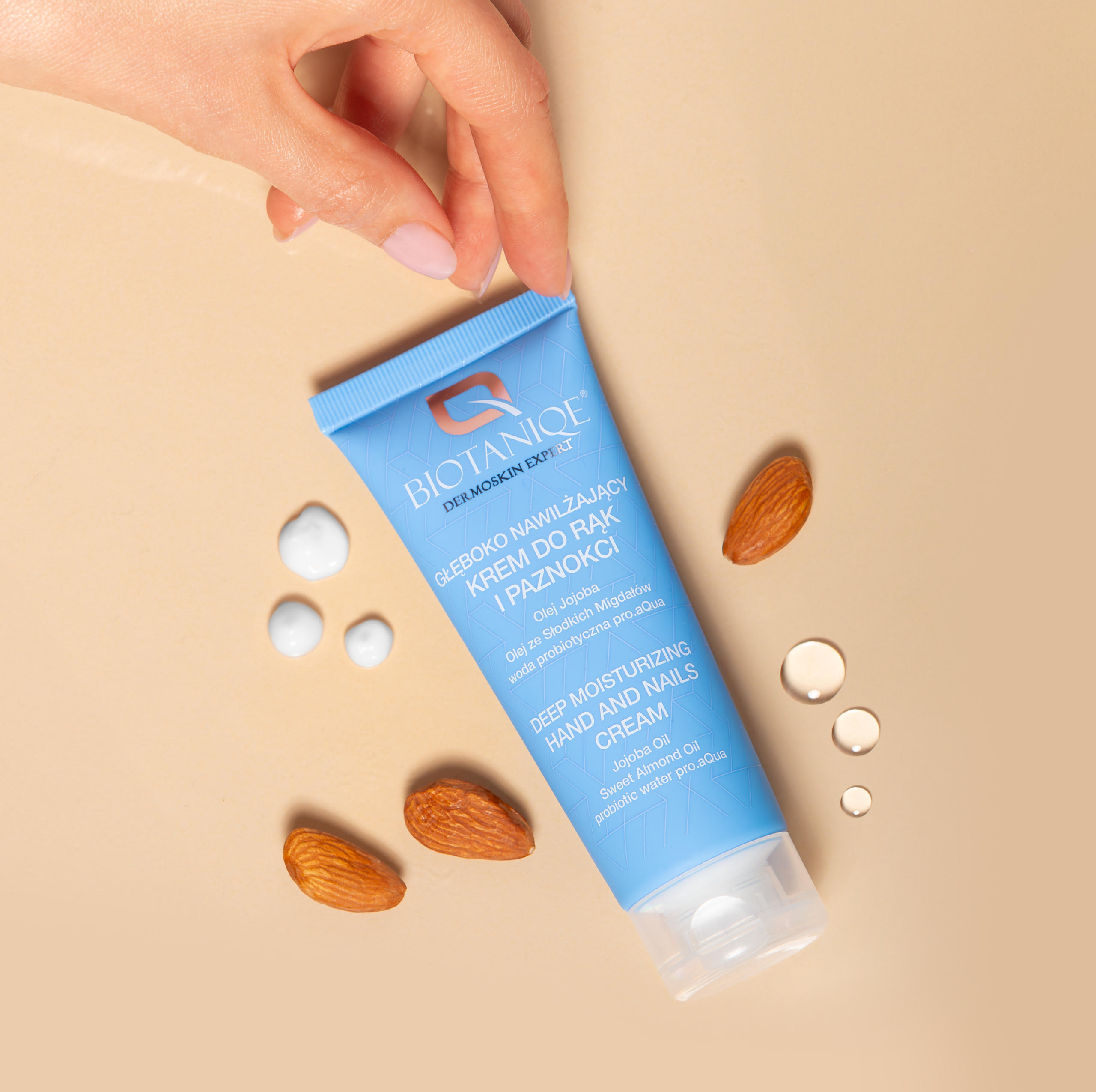 Biotaniqe Deep Moisturizing Hand & Nails Cream 75ml Intensive Hydration & Nail Care