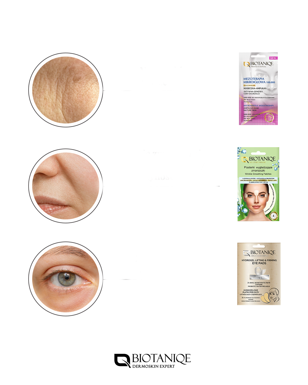 Biotaniqe Hydrogel Lifting & Firming Eye Pads Deep Hydration & Anti-Aging Treatment (2 pcs)