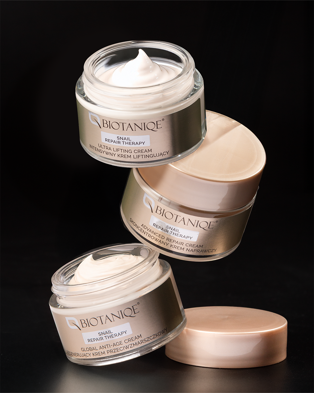 Biotaniqe 60+ Snail Advanced Repair Cream Deep Regeneration Day & Night Moisturizer