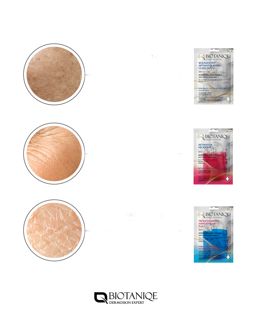 Biotaniqe Hydrogel Mask - Activator of Youth, 1 pcs