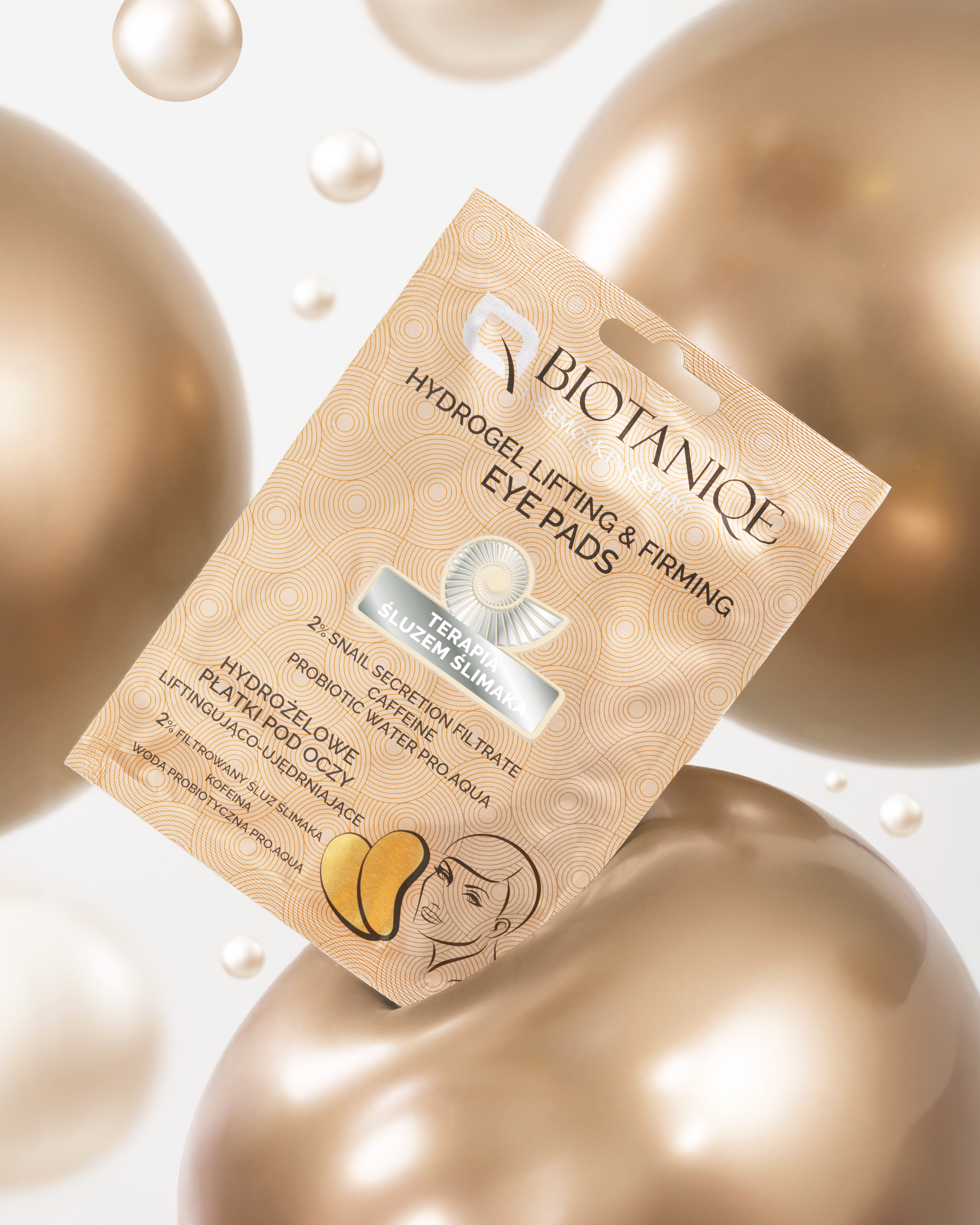 Biotaniqe Hydrogel Lifting & Firming Eye Pads Deep Hydration & Anti-Aging Treatment (2 pcs)