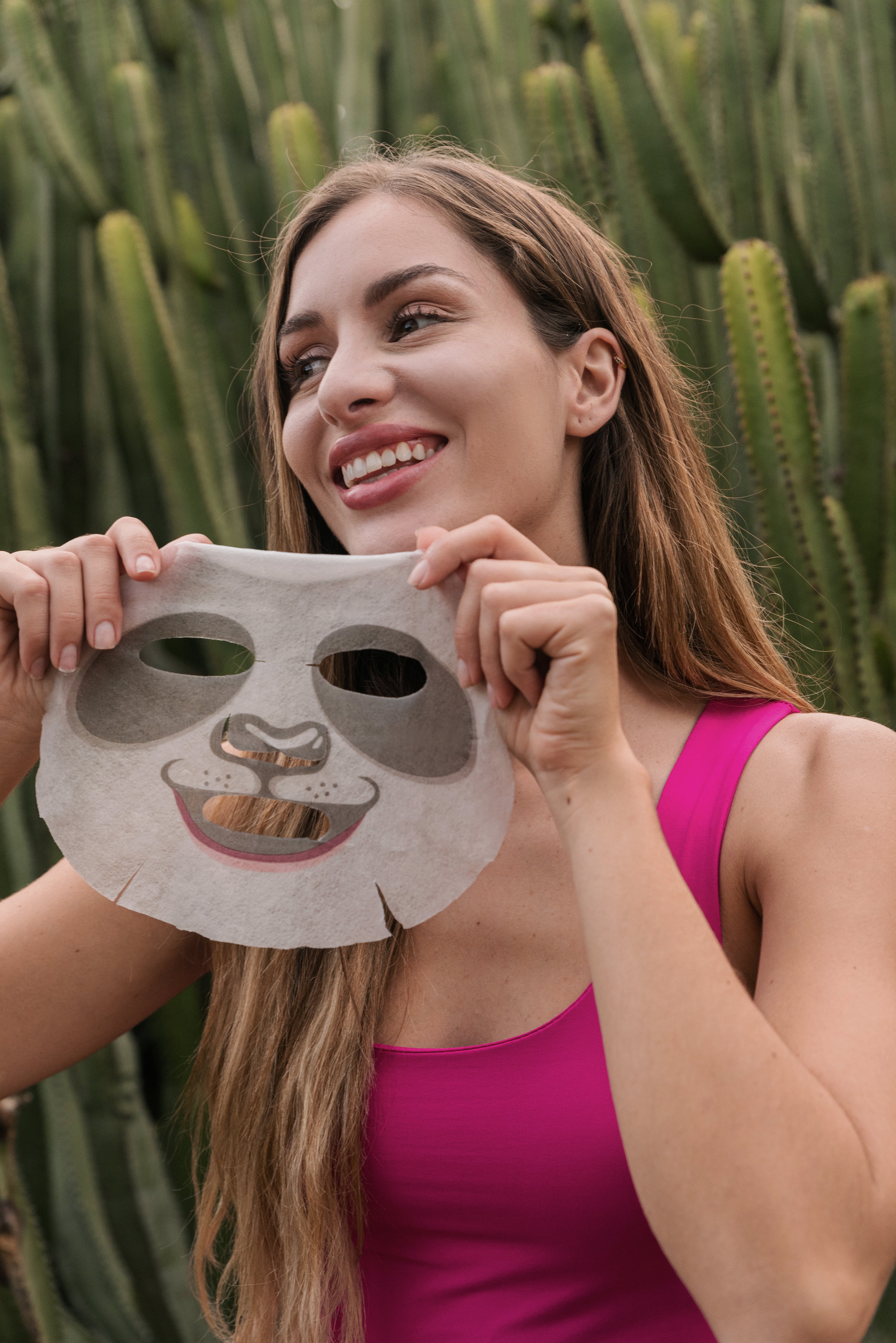 سلفي بروجيكت Animal Mask BravePanda قناع ورقي منظّف لتنقية عميقة للمسام