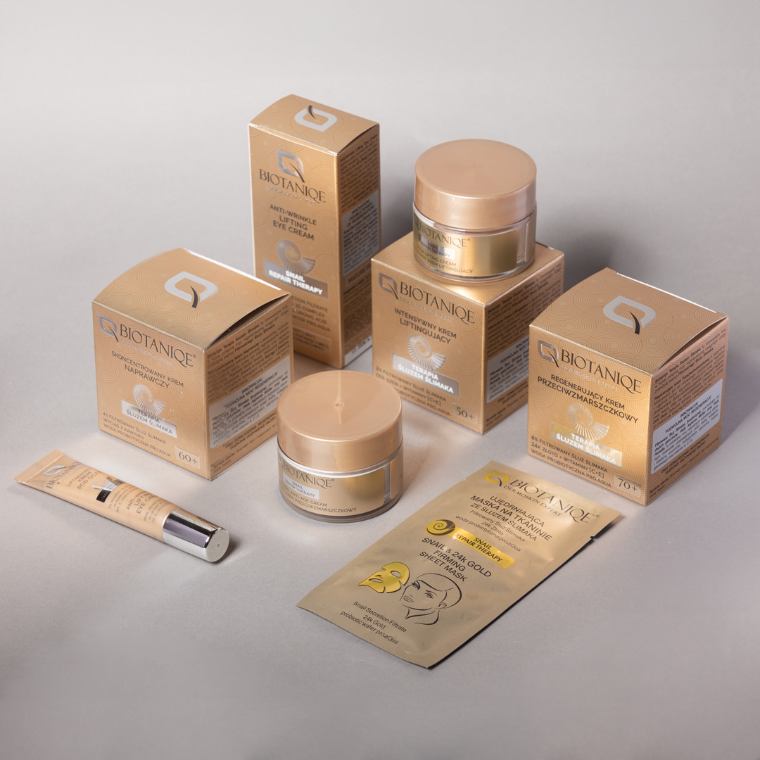 قناع بيوتانك بالحلزون وذهب عيار 24 قيراط لشد البشرة – مناسب لجميع أنواع البشرة