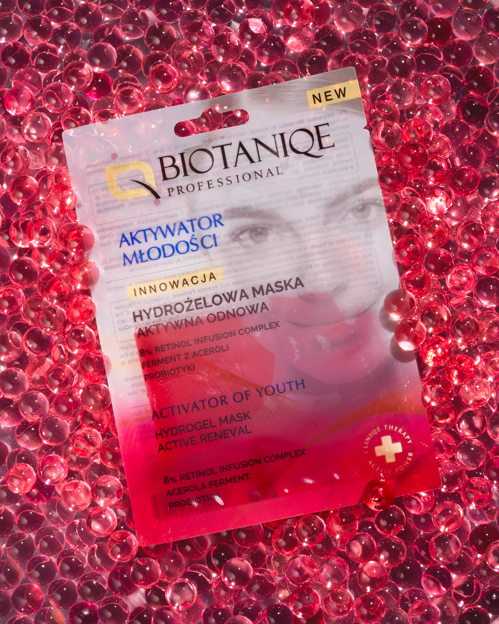 Biotaniqe Hydrogel Mask - Activator of Youth, 1 pcs