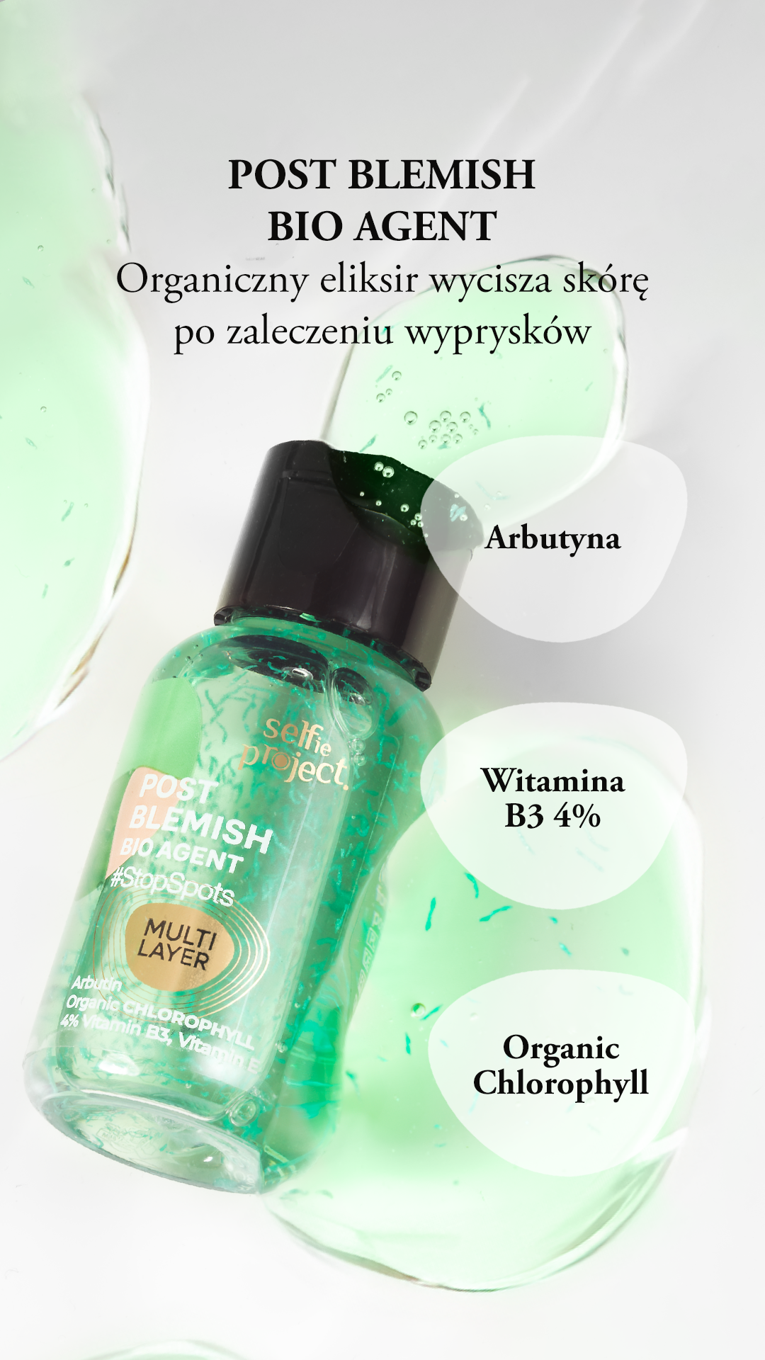 Selfie Project Post Blemish BioAgent 30ml Acne Spot & Blemish Correcting Serum