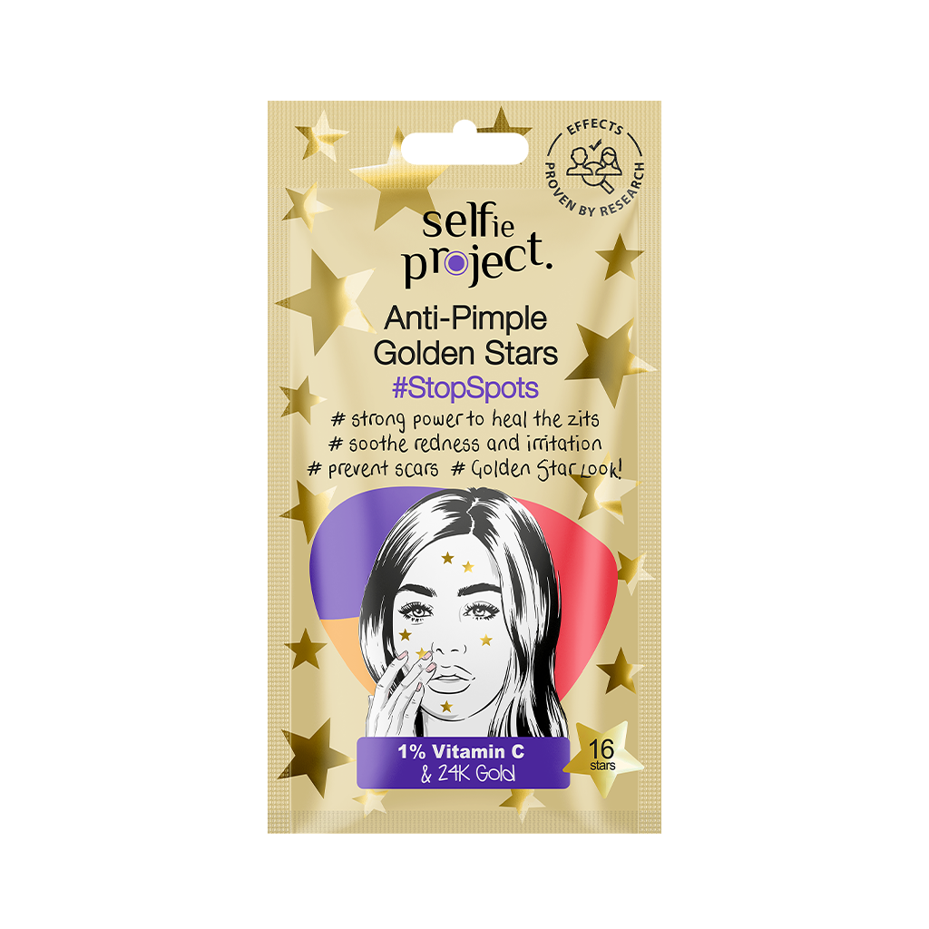 Selfie Project Anti-Pimple Golden Stars