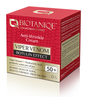 بيوتانيك كريم سم الأفعى المضاد للتجاعيد (50 مل) – كريم وجه مضاد للشيخوخة بببتيدات تأثير البوتوكس