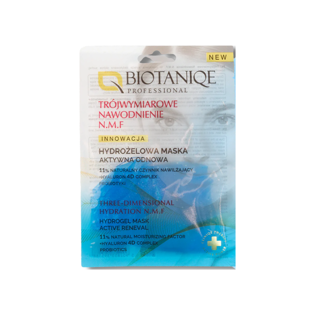 Biotaniqe Hydrogel Mask - 3D hydration N.M.F, 1 pcs