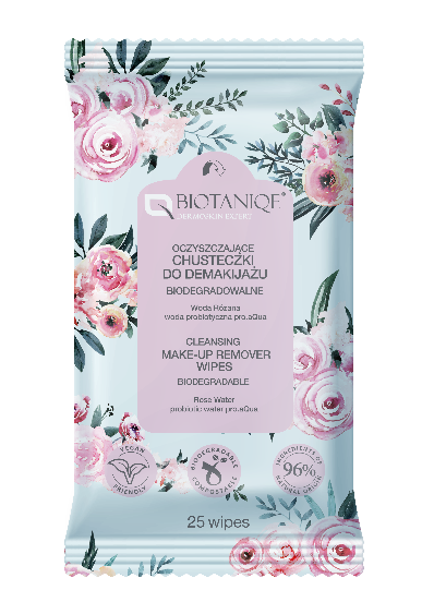 Biotaniqe, Cleansing make-up removal wipes 25 pcs