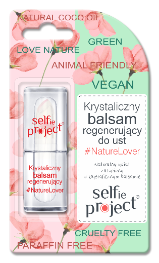 Selfie Project Crystalline Regenerating Lip Balm Moisturizing & Repairing Lip Care (3.5 ml)