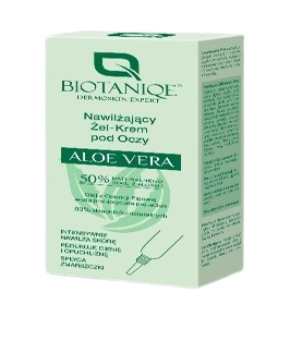 Biotaniqe, Aloe, żel-krem pod oczy nawilżający 15 ml